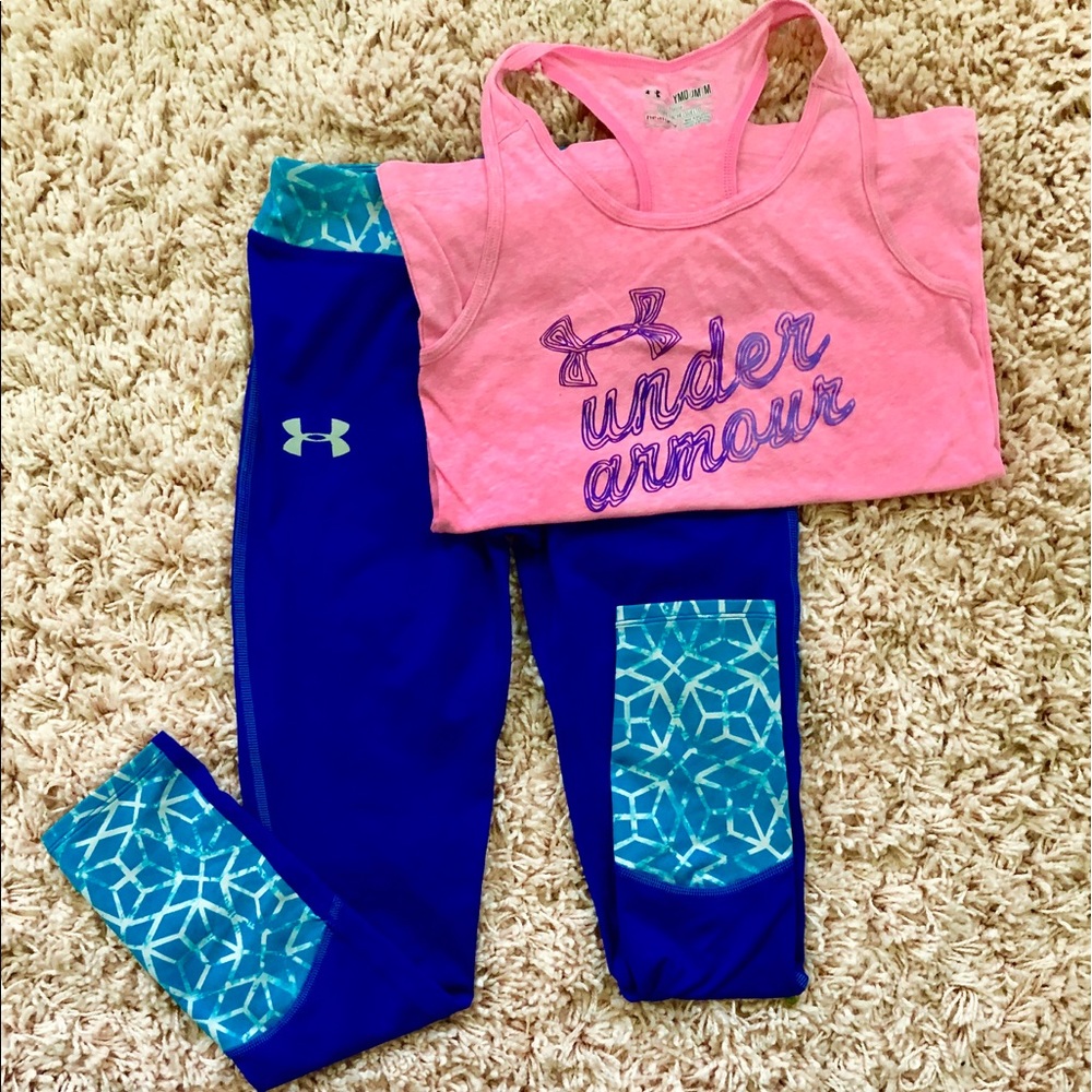 Under Armor Fitted Girls outfit!